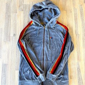 Aviator Nation Women’s Zip Up Hoodie Sweatshirt